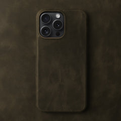 Crazy Horse Leather iPhone Case