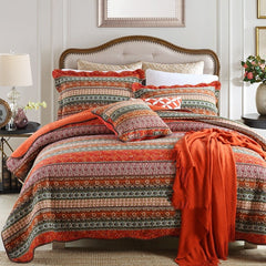 Pure Cotton Summer Bedspread Set