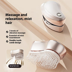 Electric Hair Care Spray Massage Comb