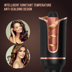 Automatic Rotating Hair Curler with Negative Ions