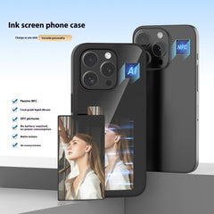 Smart 4-Color E-Ink Display Phone Case for iPhone 13/14/15