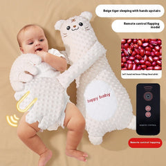 Remote Control Soothing Baby Sleep Plush Pillow