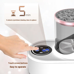 Electric Makeup Brush Cleaner Stand Device