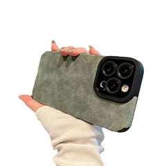 Korean Suede Shockproof iPhone Case
