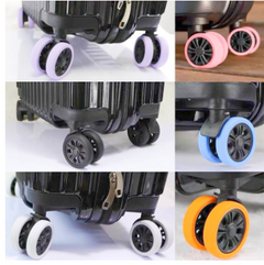 Silicone Protection Cover for Luggage Wheels (Durable)