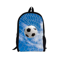 Customizable Backpack for Students - Colorful Football Series