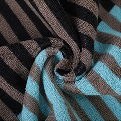 Cotton Stripe Hand Towels - Absorbent & Soft (Pack)