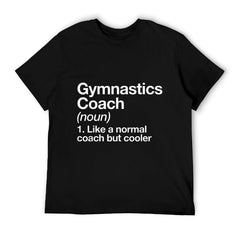 Gymnastics Coach Funny Sports Definition Trainer Instructor T-Shirt
