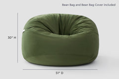 Classic Bean Bag Chair (Standard)