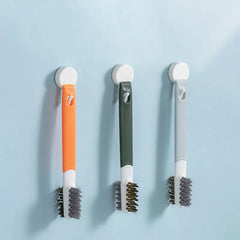 1pc Range Hood Plastic Cleaning Brush and Metal Scrubber