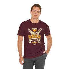 Beer Never Broke My Heart BBQ T-Shirt