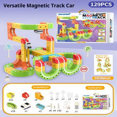 Variable Magnetic Force Track Train