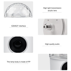 Bluetooth RGB Disco Party Light LED Stage Ball Light KTV Strobe DJ Activated Lamp