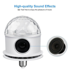 Bluetooth RGB Disco Party Light LED Stage Ball Light KTV Strobe DJ Activated Lamp
