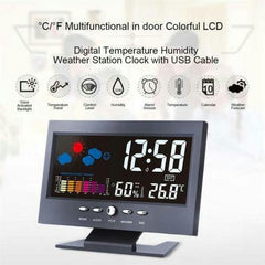 Multifunctional Large Screen Calendar Clock with Backlight