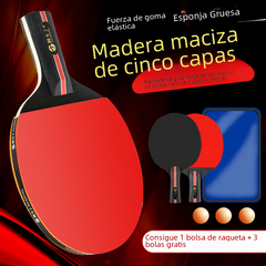 Beginner Ping Pong Paddle Set with 2 Paddles and Balls