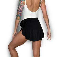 Black Ballet Wrap Skirt - Demi
