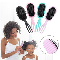 Three-fork Curly Hair Massage Wave Air Cushion Comb