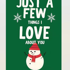Just A Few Things I Love About You Notebook