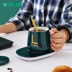 Easter Gift 55° Constant Temperature Coffee Heater Set