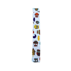 Cute Owl Stroller Handle Cover – 1-Pack Polyester Handle Protector, Scratch-Resistant & Hand Washable for Strollers, Prams & Carriages