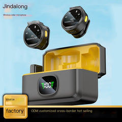 2024 Wireless Round Clip Microphone J6 with Noise Reduction