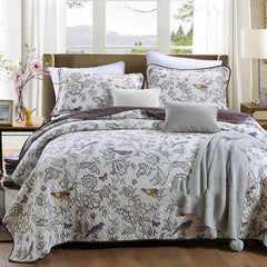 Pure Cotton Summer Bedspread Set