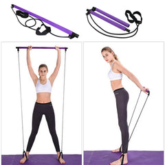Women’s Fitness Resistance Bar for Home Workouts