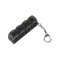 Transparent Decompression Shaft Tester Light-Up Keychain