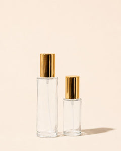 capri glass perfume bottles