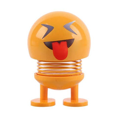 Car Ornaments Bobblehead Nod Dolls Cute Cartoon Funny Wobble Head Robot Lovely Car Dashboard Decoration Auto Facial Expression Shaking Head Toys Car Ornaments Bobblehead Nod Dolls Cute Cartoon Funny Wobble Head Robot Lovely Car Dashboard Decor