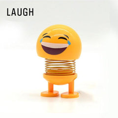 Car Ornaments Bobblehead Nod Dolls Cute Cartoon Funny Wobble Head Robot Lovely Car Dashboard Decoration Auto Facial Expression Shaking Head Toys Car Ornaments Bobblehead Nod Dolls Cute Cartoon Funny Wobble Head Robot Lovely Car Dashboard Decor