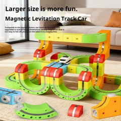 Variable Magnetic Force Track Train