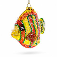 Aquarium Fish Glass Christmas Ornament