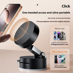 Magnetic Vacuum Car Phone Holder