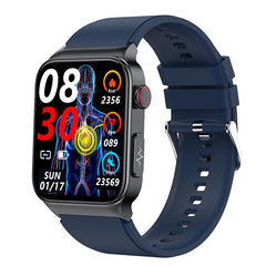 2022 E500 Smart Blood Sugar Watch with ECG & PPG