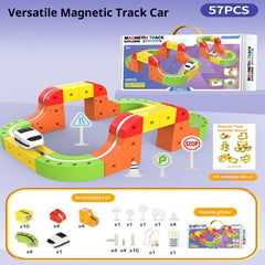 Variable Magnetic Force Track Train