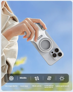 Magnetic Bluetooth Camera Handle for Phones