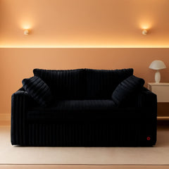 Comfortable Bean Bag Chair with Wide Armrests and Support