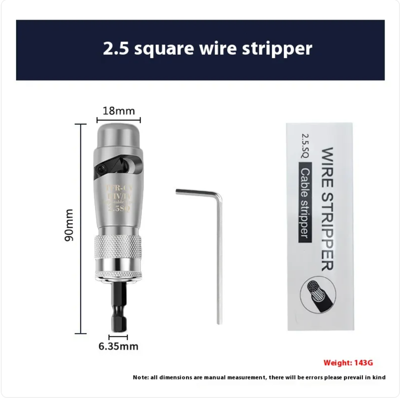 Rotating Electric Wire Stripper & Skinning Knife – Essential Electrical Tool