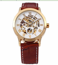 Shenhua Men's Fashion Swiss Hollow Automatic Watch