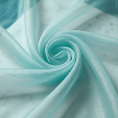 Crystal Organza Fabric by the Yard 60” Wide – Sheer Shiny Organza for Wedding Decor, Draping, Dresses, Curtains & Event Styling