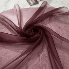Crystal Organza Fabric by the Yard 60” Wide – Sheer Shiny Organza for Wedding Decor, Draping, Dresses, Curtains & Event Styling
