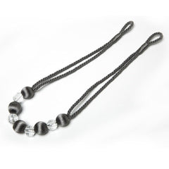 Curtain Tie Backs Rope Curtain Tiebacks With Bling Crystal Beads Curtain Decor Accessories Clips Curtain Holders For Drape  Durable Tie Backs Drapery Holdbacks Holder For Window Curtain Panels Drapes Home Decor