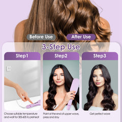 Ceramic Hair Iron Curling Waver 1.41in Barrel