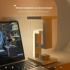 Table Lamp with Wireless Charging
