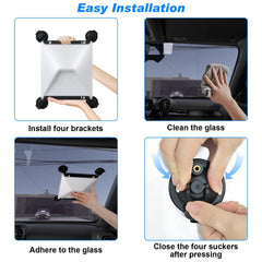 Xinlian Mini Car Suction Cup Metal Mount