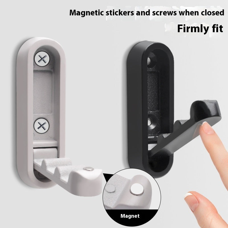 Foldable Cabinet Clothes Hook - Single Hook