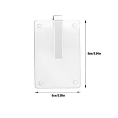 Acrylic Magnetic Car Sunshade Photo Frame Clip