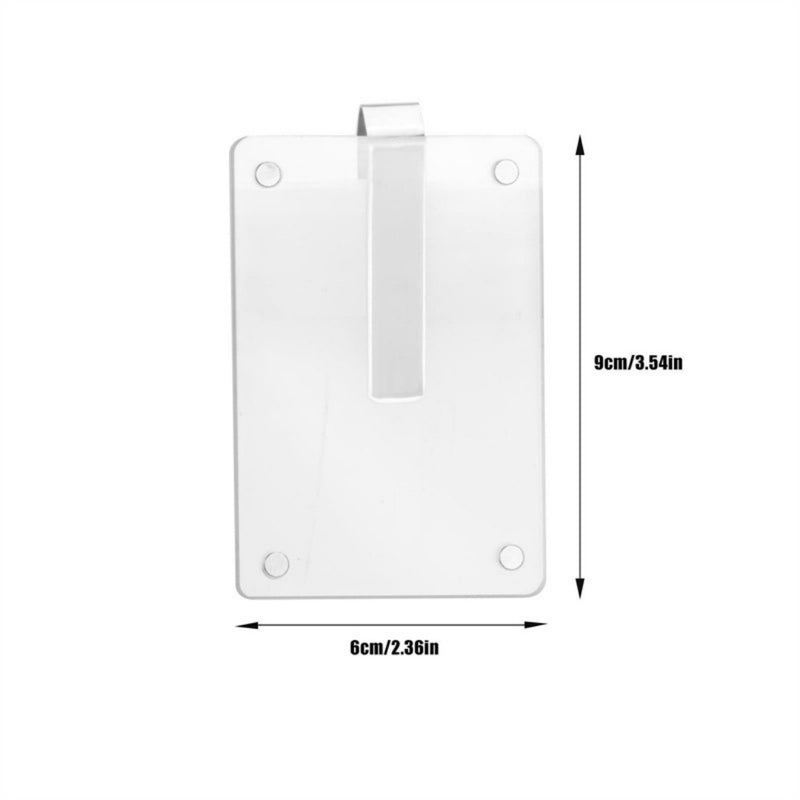 Acrylic Magnetic Car Sunshade Photo Frame Clip